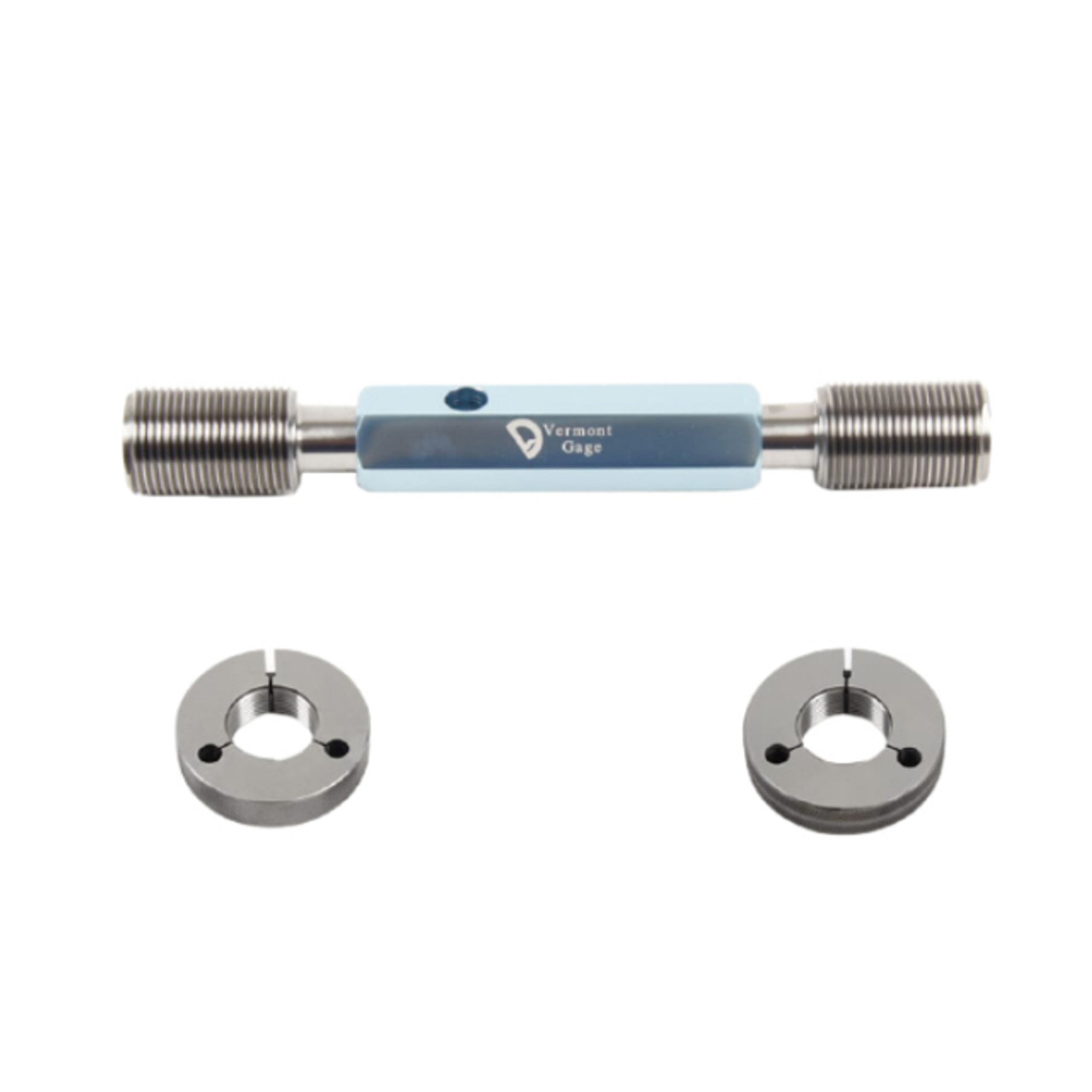 Picture of Vermont Gauge 371569040 1 1/8-7 Unc 3A Lh No-Go Set Plug Gauge